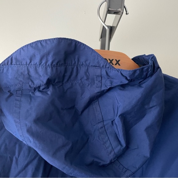 Vintage Sportif MEC Boys Reflective Rain Jacket Children’s Youth Blue - Picture 2 of 10